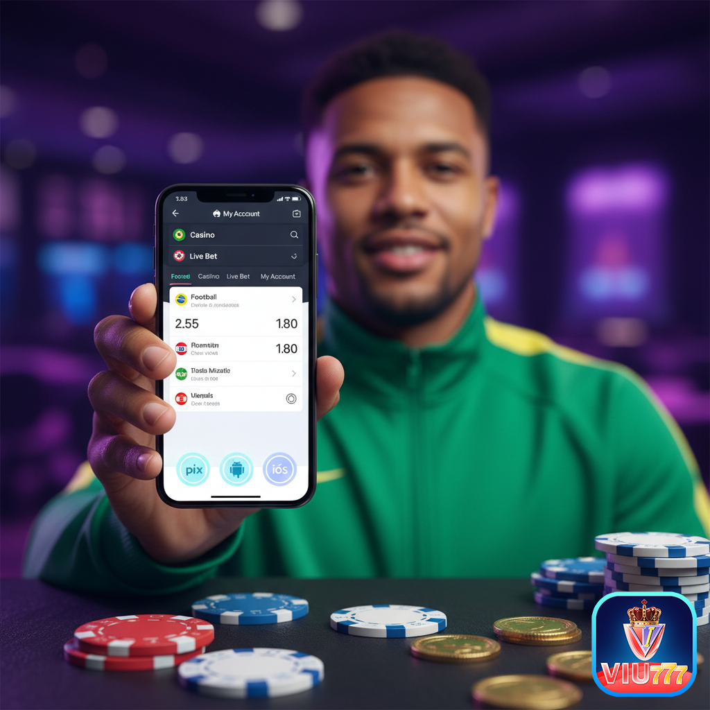 App viu777.com: Divirta-se e Ganhe em Qualquer Lugar